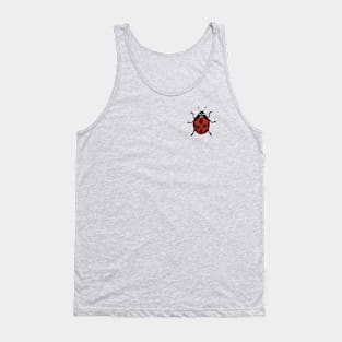 Ladybug Pocket Patch Tank Top